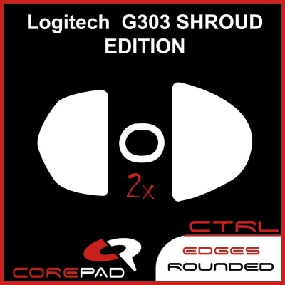 Hyperglides Hypergleits Hypergleids Logitech G303 Shroud Edition SE CTRL